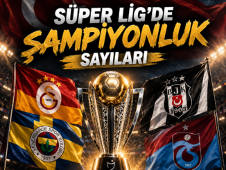 Süper Lig'de Şampiyonluk Sayıları